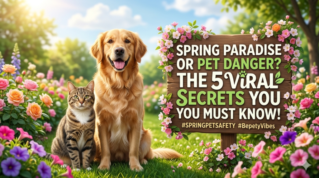 viral spring pet safety guide, pet dangers you must know