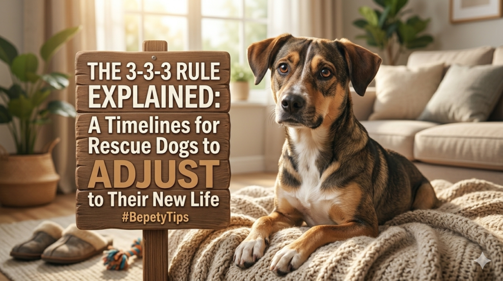The 3-3-3 Rule: Helping Rescue Dogs Adjust to a New Home