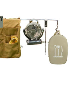 Alternative view of Outdoor Cookware Portable Storage Bag Outdoor Camping Kitchenware Storage Bag Tableware Picnic Supplies Camping Tools Storage