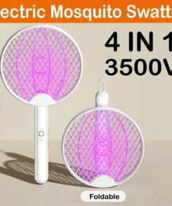 Upgraded 4 In 1 Electric Mosquito  Swatter