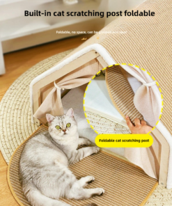 Alternative view of CozyClaw™ Foldable Sisal Cat House